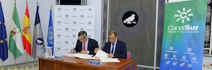 RTVA and the University of Málaga sign an agreement to promote student internships at Canal Sur