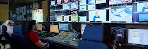 Grass Valley implements an IP broadcast system in the Bahrain TV news studio