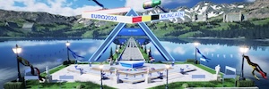 Disguise platform enhanced Euro 2024 coverage for Hologram Jasmine and CCTV