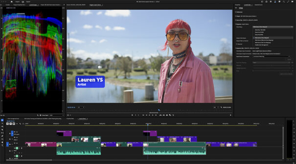 Adobe Premiere Pro color IBC 2024