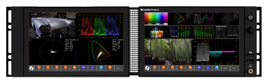 リーダーとファブリクスは、初の共同開発となるLPX500をIBCでデビューさせます