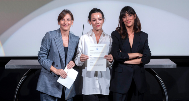 Malena Alterio, Victoria Luengo y Belén Cuesta han anunciado las cintas que aspiran a representar a nuestro país en la 97 edición de los Premios Oscar (Foto: Alberto Ortega / Academia Cine)