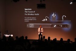 Presentation of Sennheiser Spectera at IBC 2024