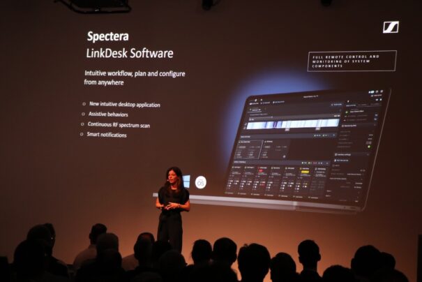 Spectera di Sennheiser in mostra all'IBC 2024