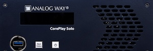 Analog Way inicia la comercialización del reproductor multimedia 4K CorePlay Solo