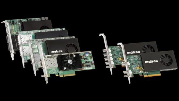 Matrox Video SMPTE ST2110 Nic Series y SDI