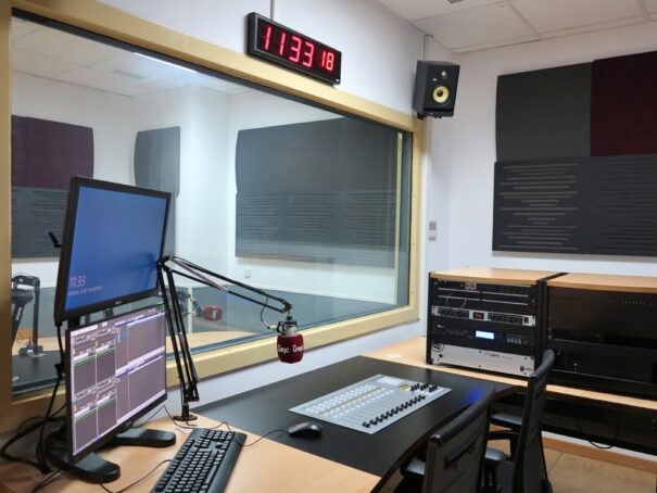 Estudio de Radio URJC