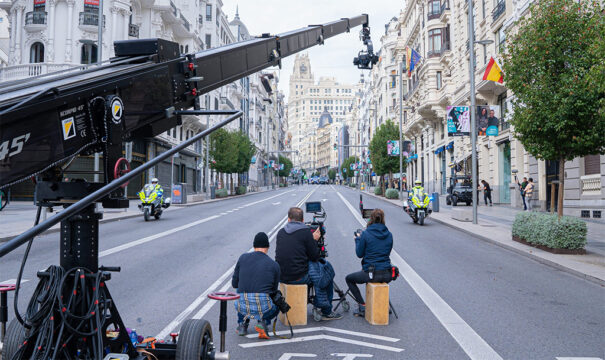 Rodaje Madrid - Copyright Second Gen Pictures TriPictures y Wanda Vision (Foto: Madrid Film Office)