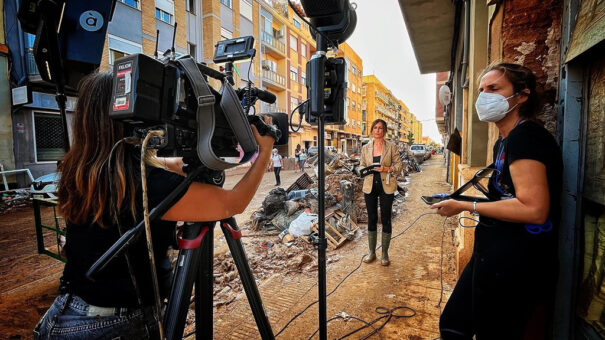 A Punt - Cobertura - Dana - Valencia. (Foto: Octavio Alcaraz)