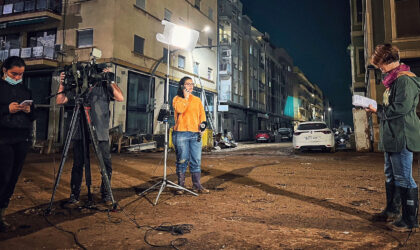 A Punt - Cobertura - Dana - Valencia. (Foto: Octavio Alcaraz)