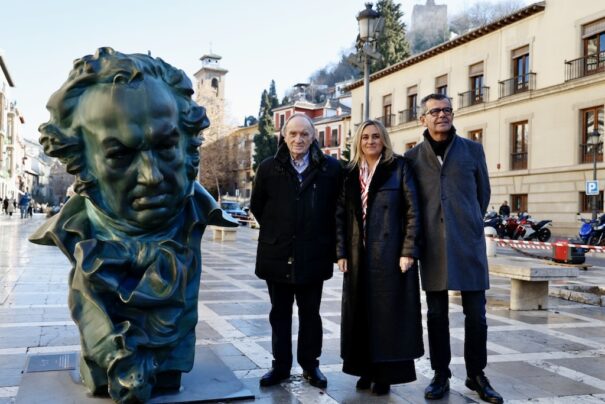 Fernando Méndez-Leite, y la alcaldesa de Granada, Marifrán Carazo (Foto: Óscar Morillas)