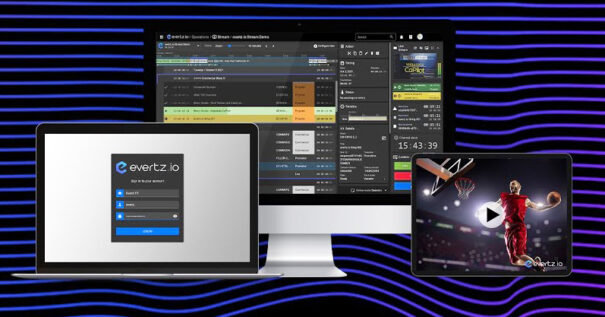 Record TV - Evertz io Playout cloud nube
