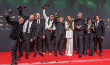 Equipo de El 47 en los Premios Goya