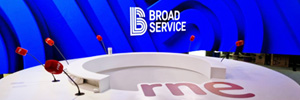 RTVE renews studies 101 and 102 of the Radio House with Sharp / NEC screens made up of Broad Service