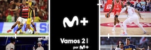 Movistar Plus+ refuerza su oferta deportiva con el lanzamiento de Vamos 2 por M+